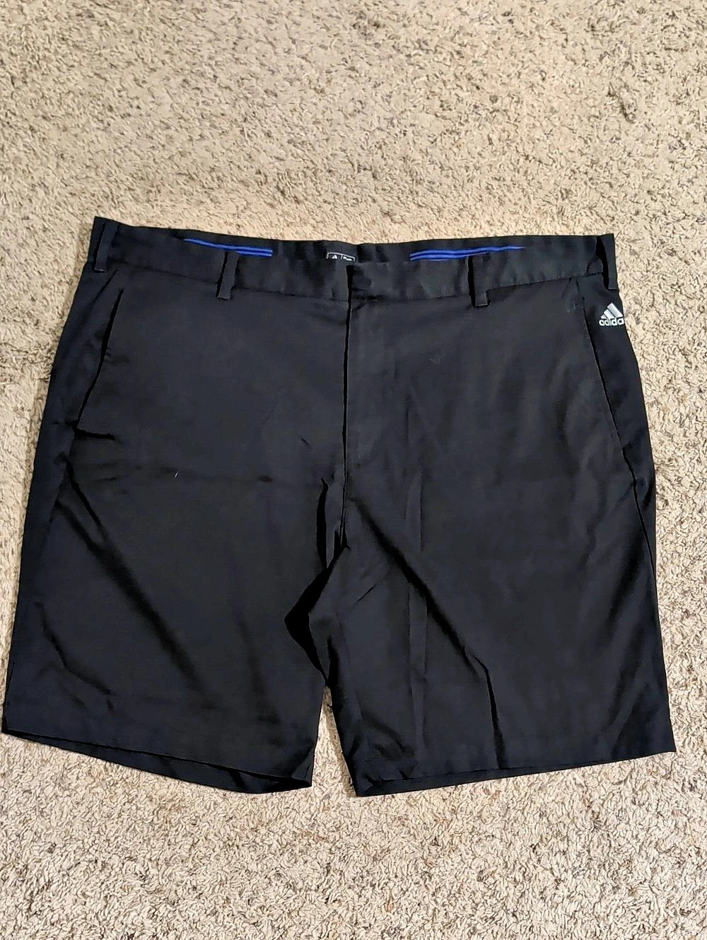adidas Athletic Shorts in Black Size 42